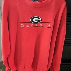 Jansport Red Georgia Crewneck Sweater